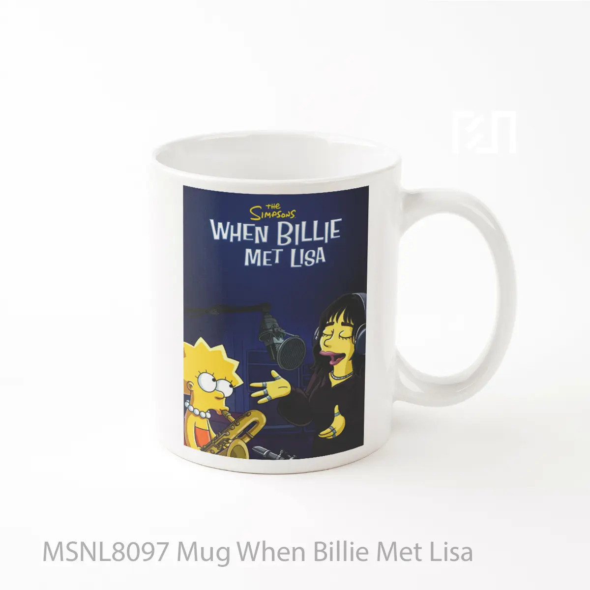 Mug When Billie Met Lisa Gelas Keramik Tema Film MSNL8097
