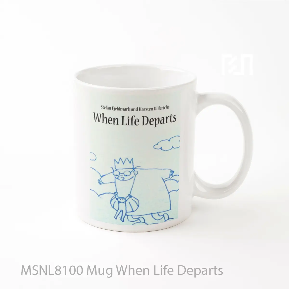 Mug When Life Departs Gelas Keramik Tema Film MSNL8100