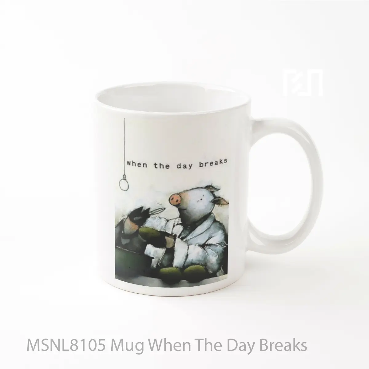 Mug When The Day Breaks Gelas Keramik Tema Film MSNL8105