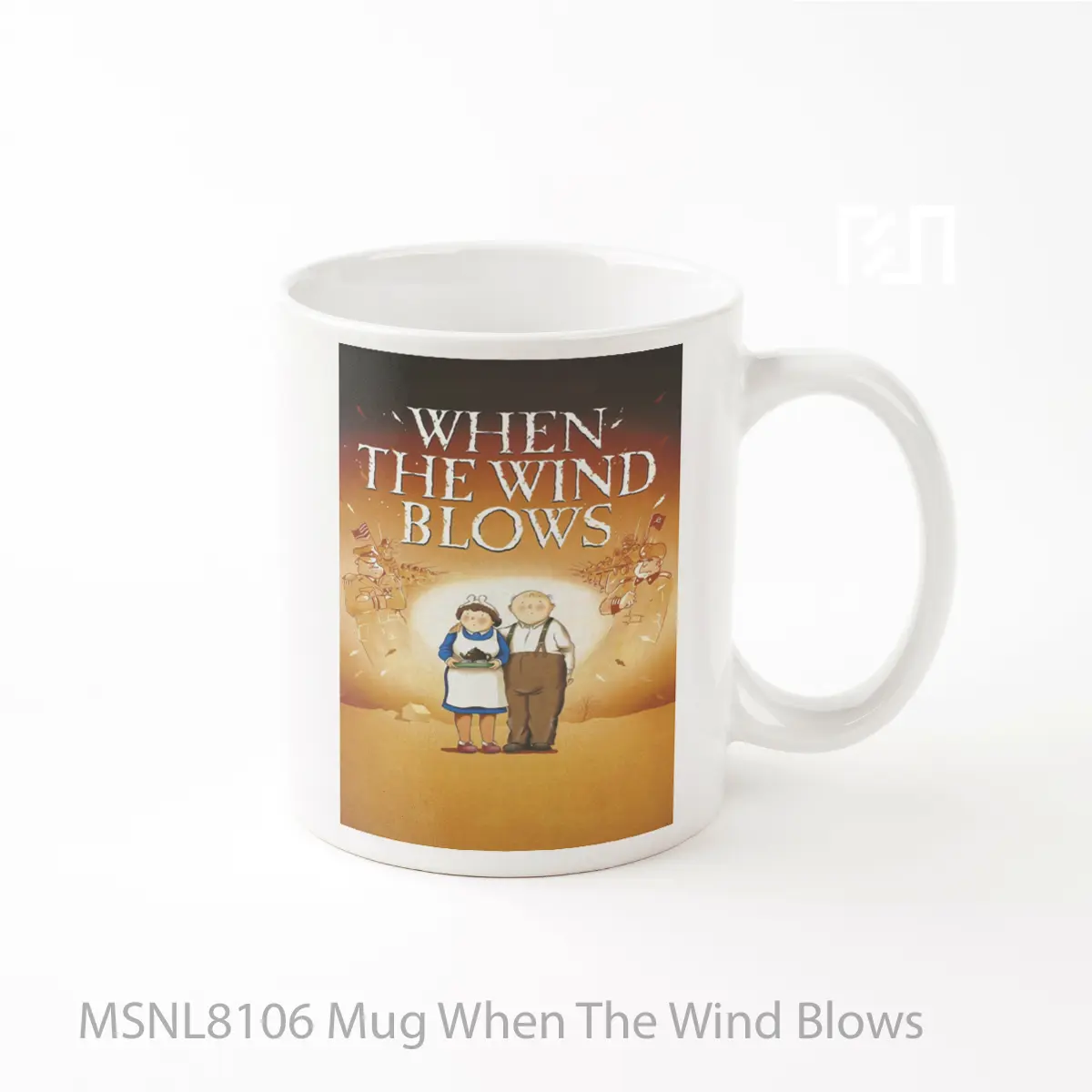 Mug When The Wind Blows Gelas Keramik Tema Film MSNL8106