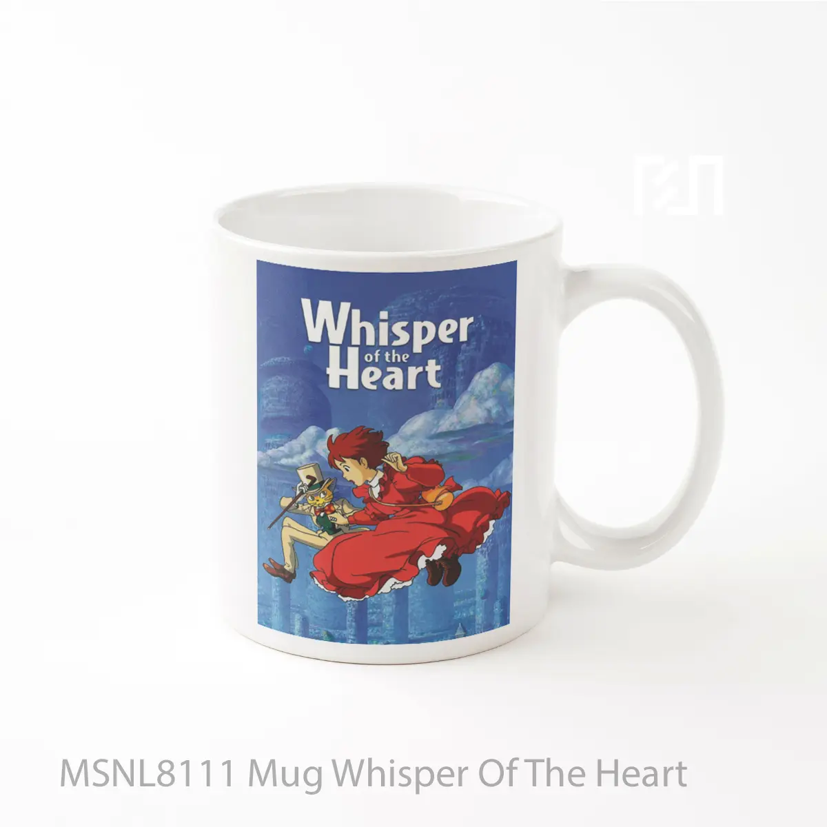 Mug Whisper Of The Heart Gelas Keramik Tema Film MSNL8111