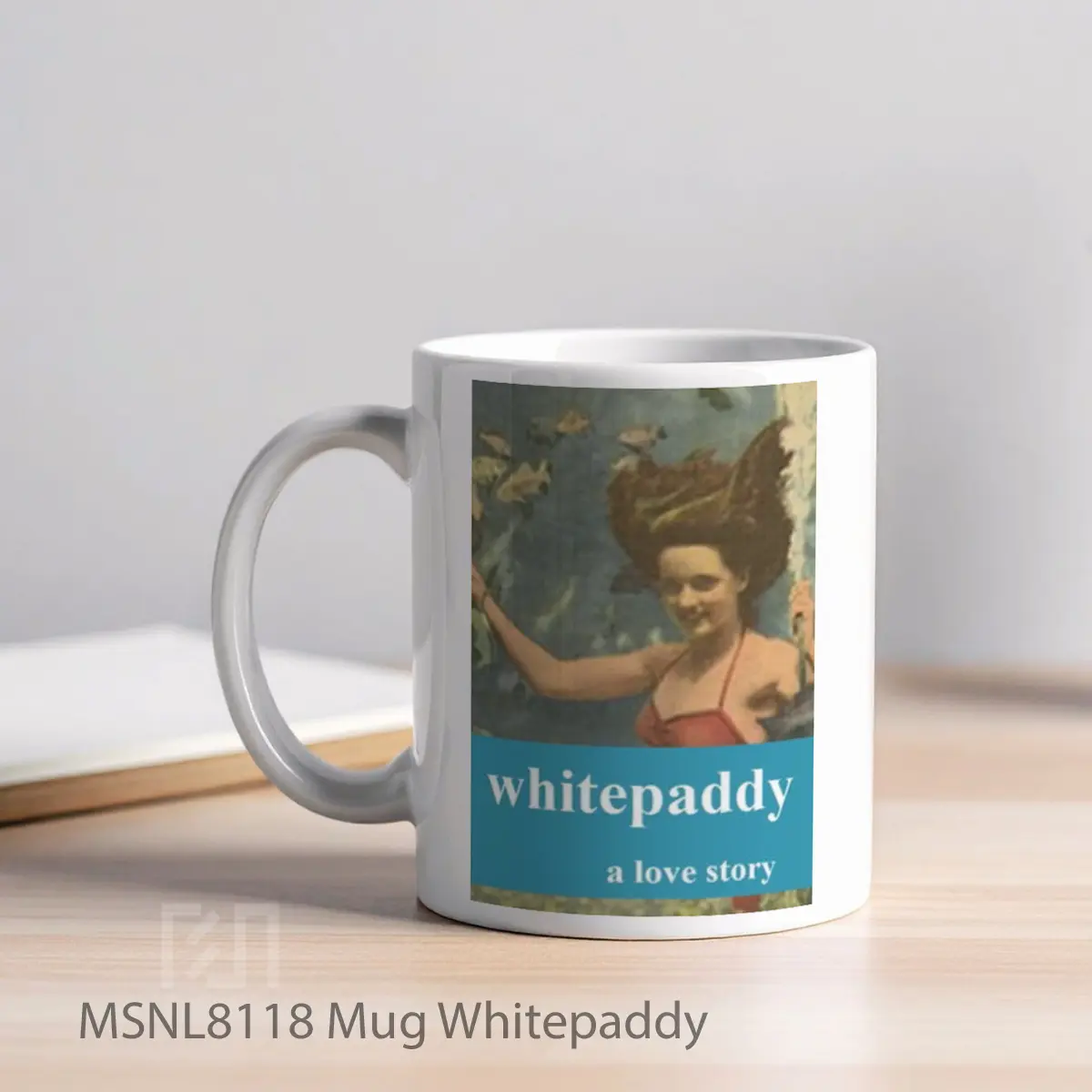 Mug Whitepaddy Gelas Keramik Tema Film MSNL8118 - Tampak Kiri