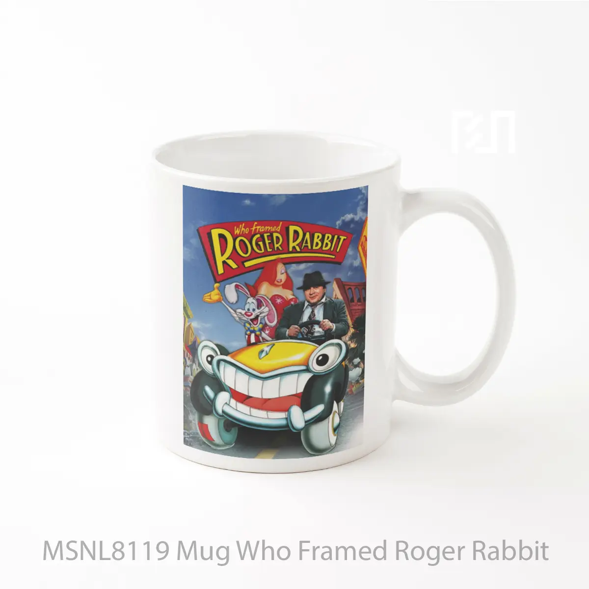 Mug Who Framed Roger Rabbit Gelas Keramik Tema Film MSNL8119