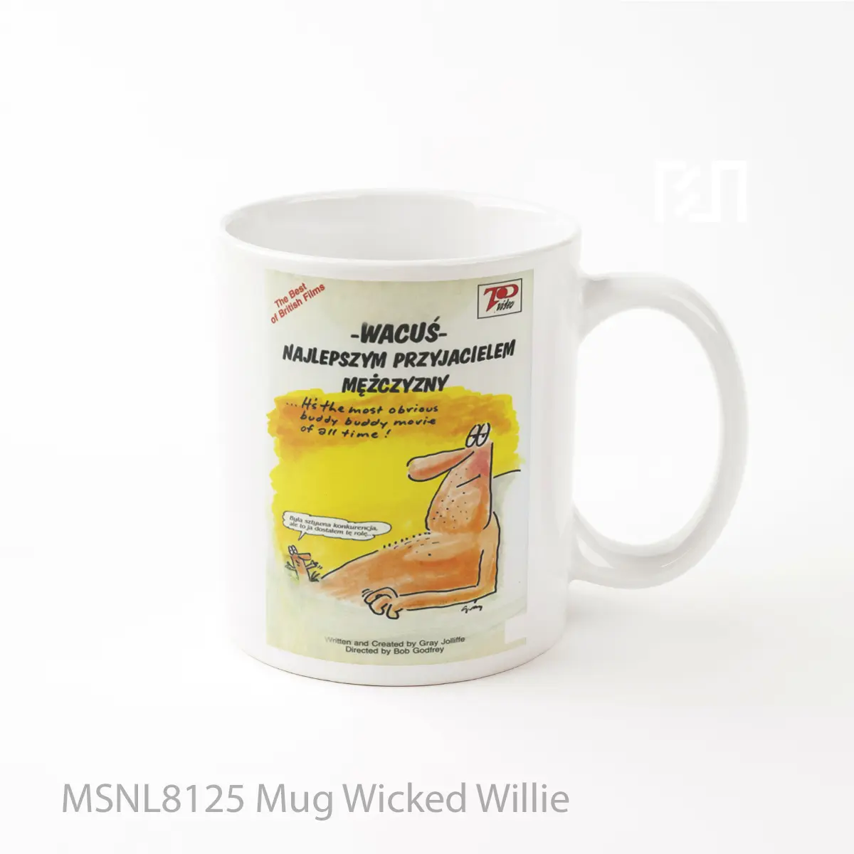 Mug Wicked Willie Gelas Keramik Tema Film MSNL8125