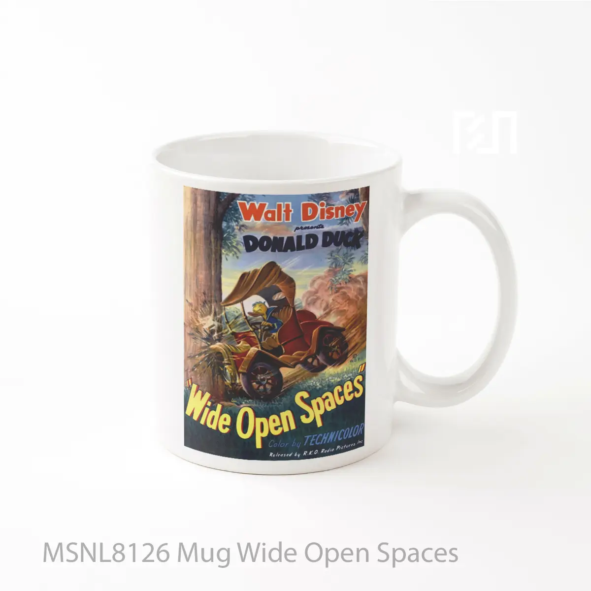 Mug Wide Open Spaces Gelas Keramik Tema Film MSNL8126