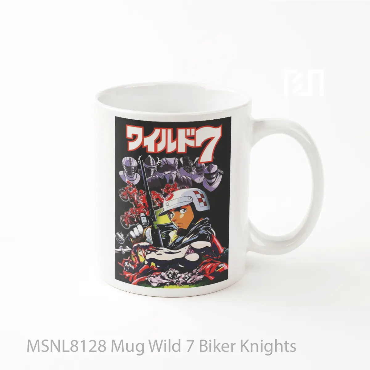 Mug Wild 7 Biker Knights Gelas Keramik Tema Film MSNL8128