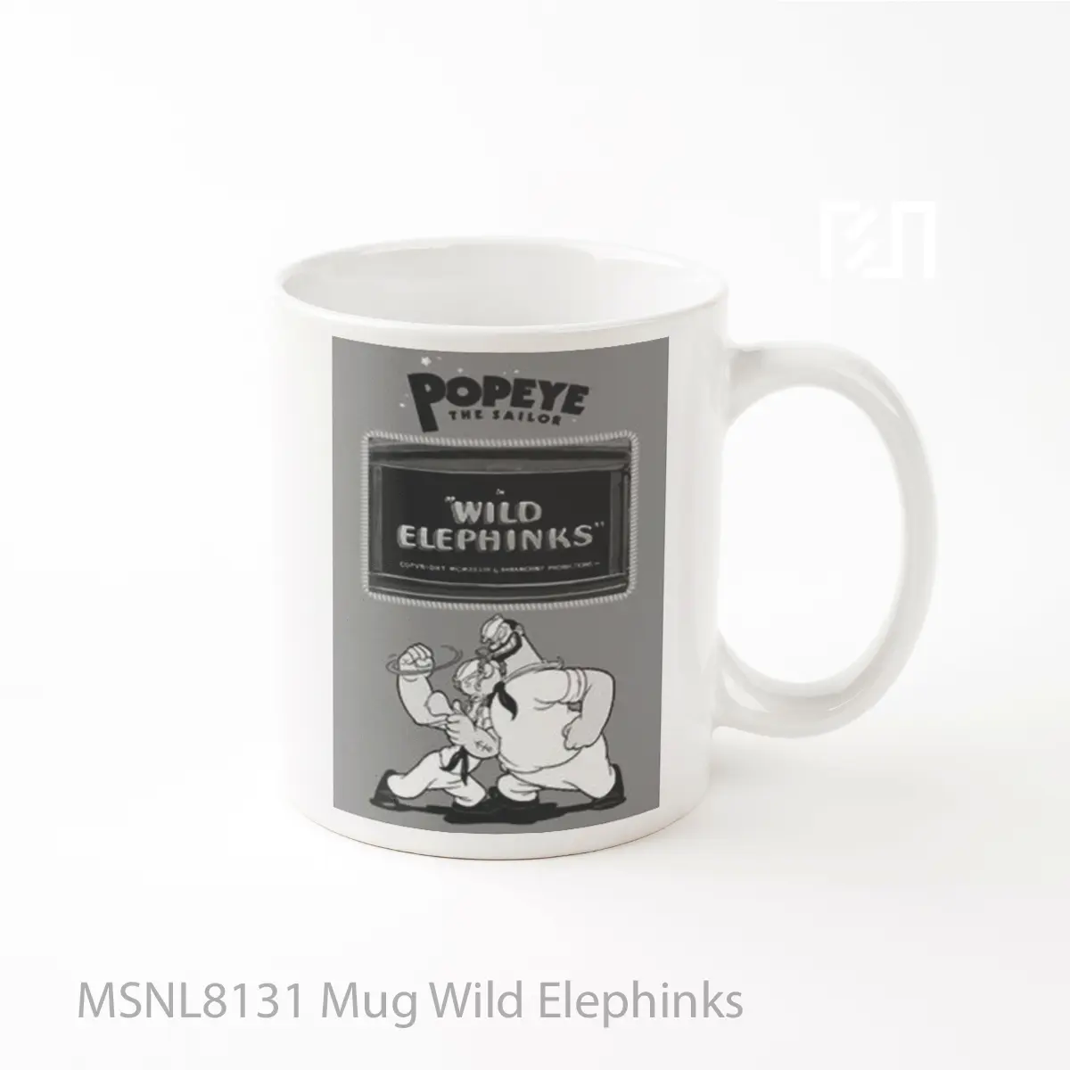 Mug Wild Elephinks Gelas Keramik Tema Film MSNL8131