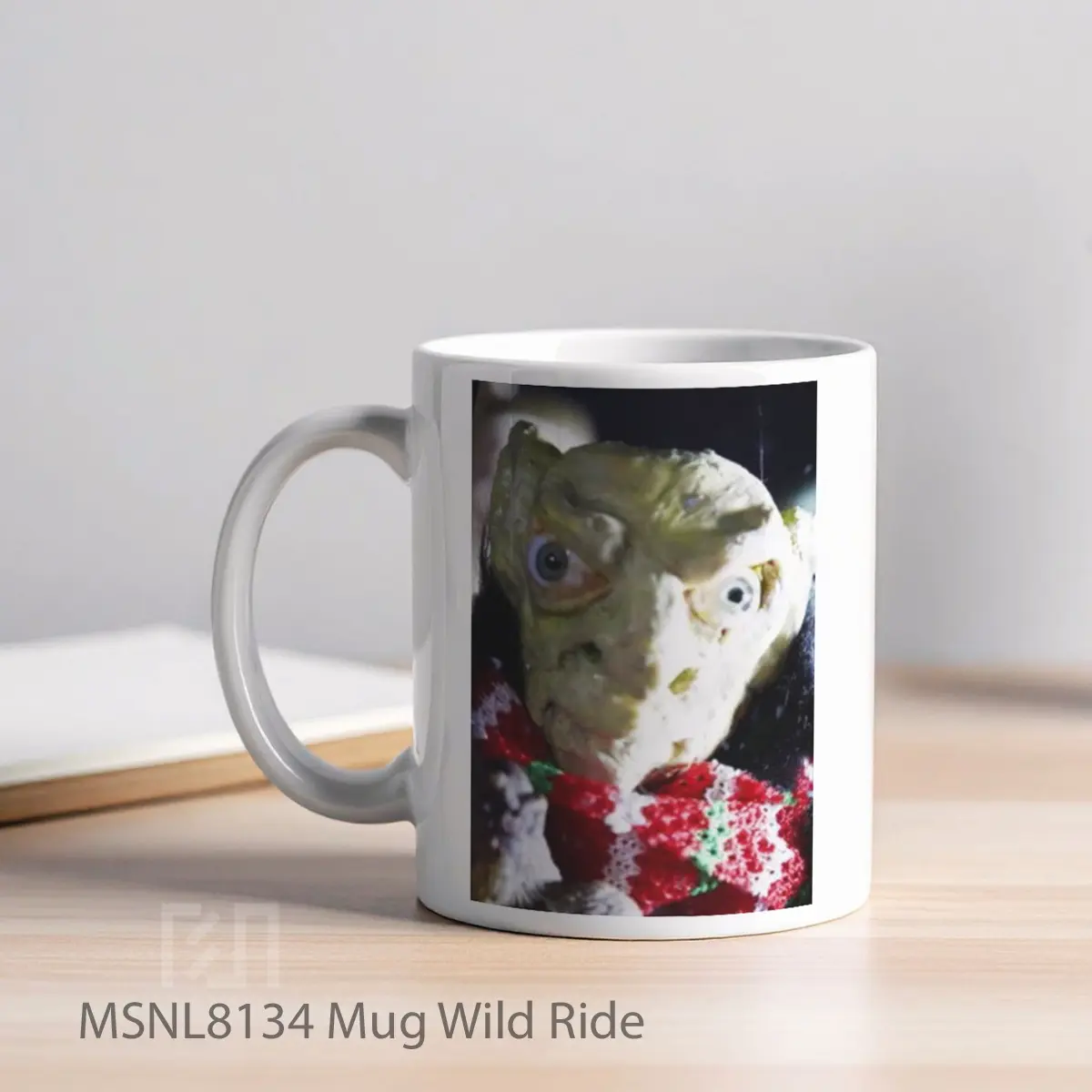 Mug Wild Ride Gelas Keramik Tema Film MSNL8134 - Tampak Kiri