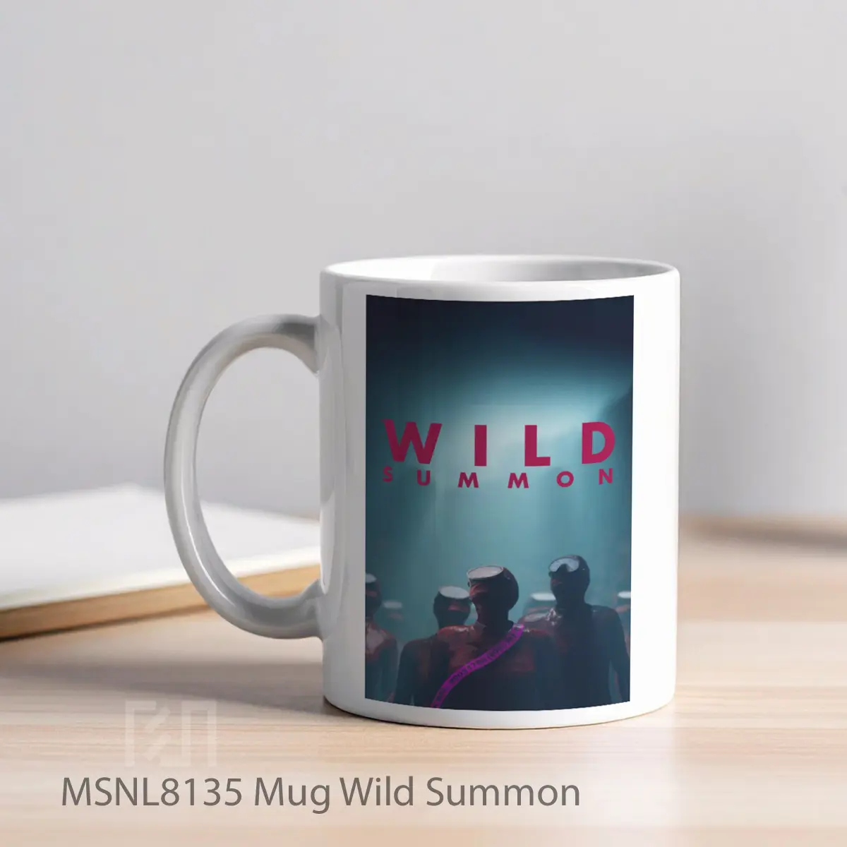 Mug Wild Summon Gelas Keramik Tema Film MSNL8135 - Tampak Kiri