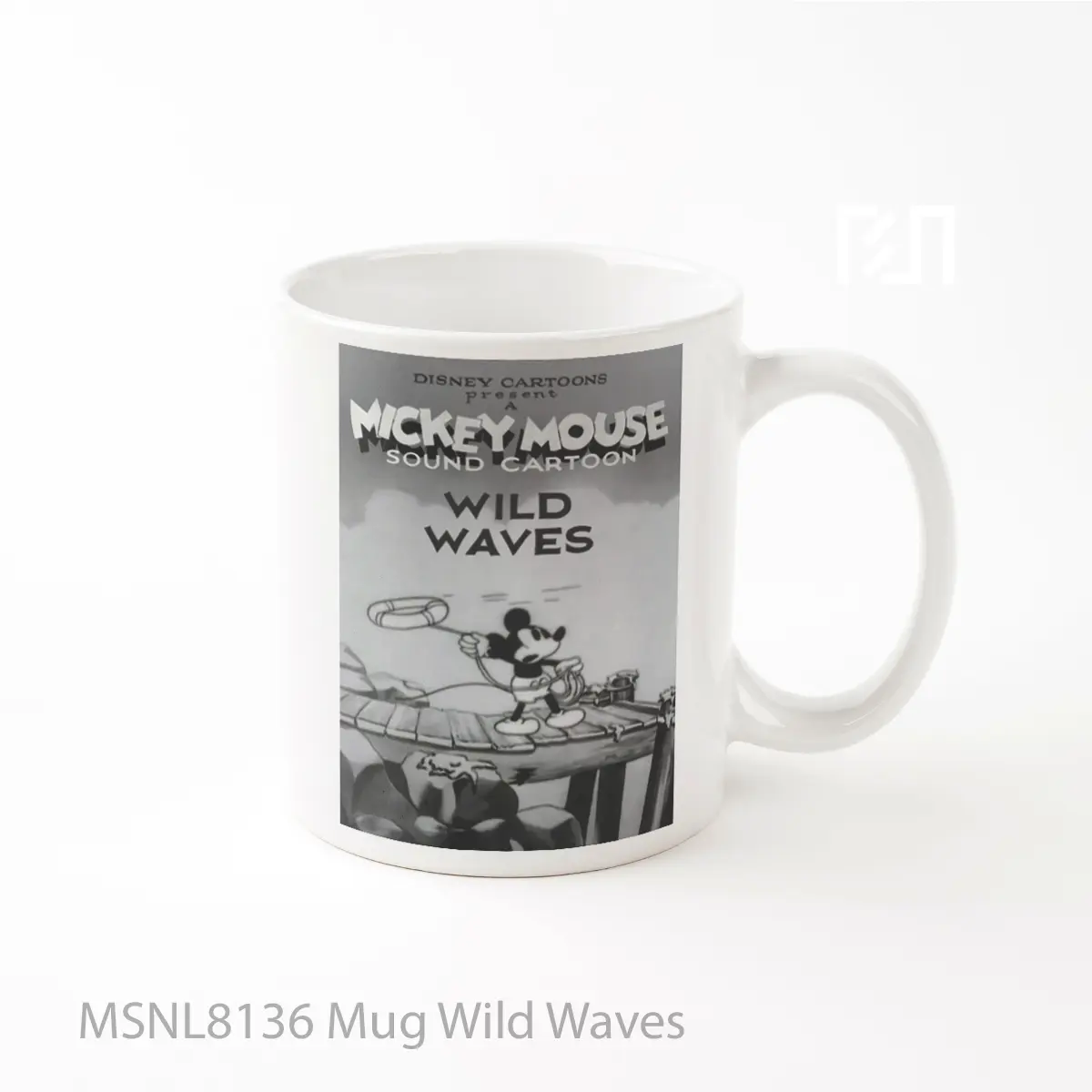 Mug Wild Waves Gelas Keramik Tema Film MSNL8136