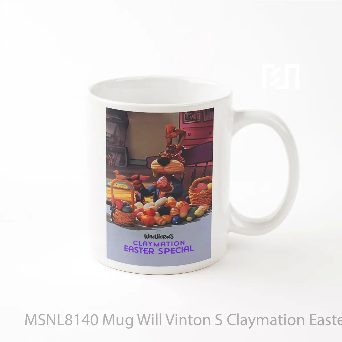 Mug Will Vinton S Claymation Easter Gelas Keramik Tema Film MSNL8140