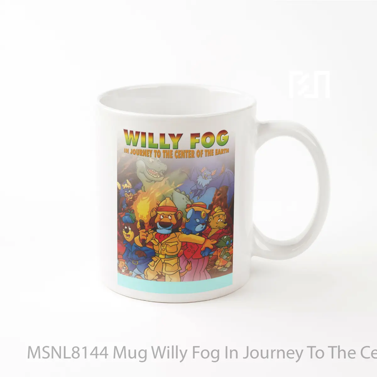 Mug Willy Fog In Journey To The Center Of The Earth Gelas Keramik Tema Film MSNL8144