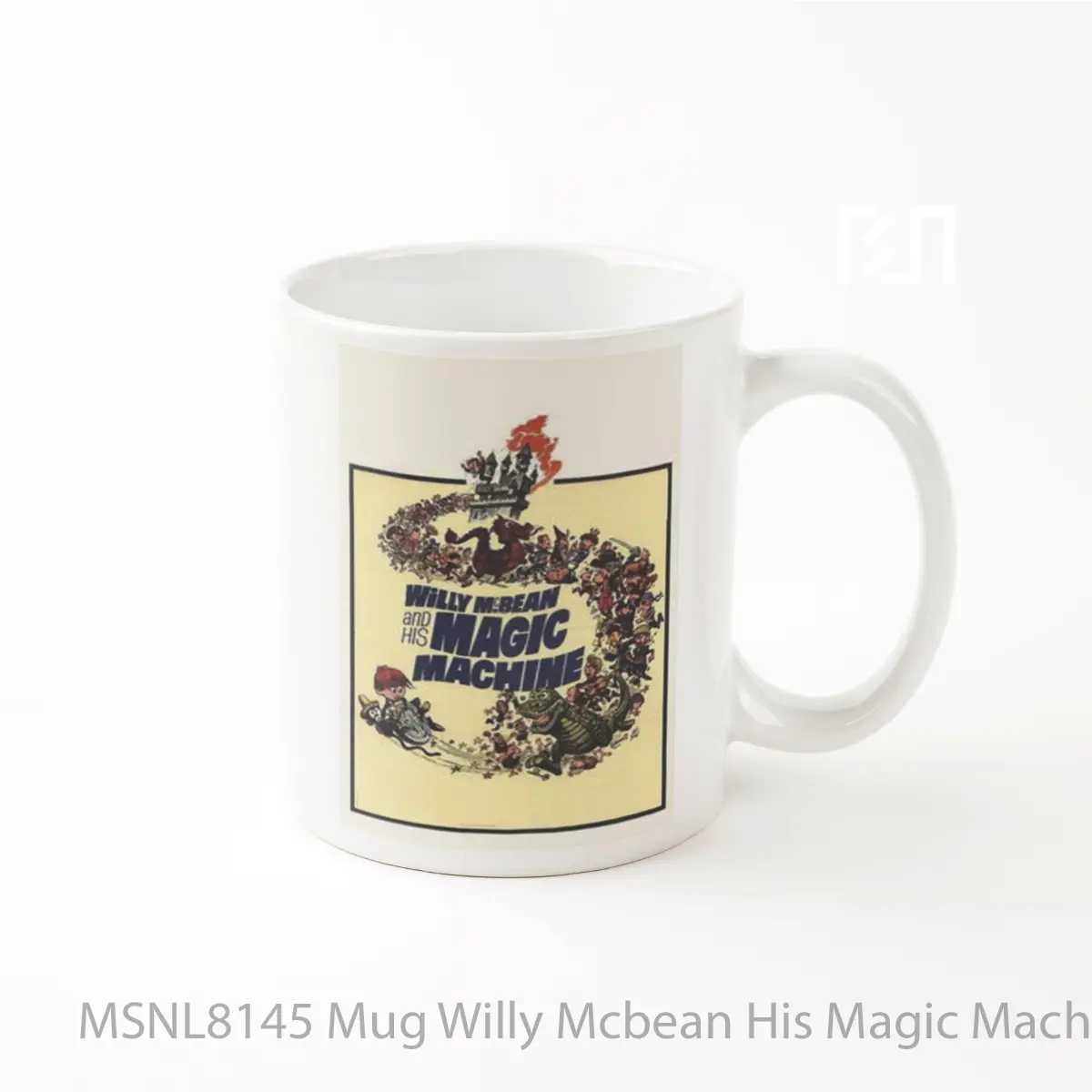Mug Willy Mcbean His Magic Machine Gelas Keramik Tema Film MSNL8145