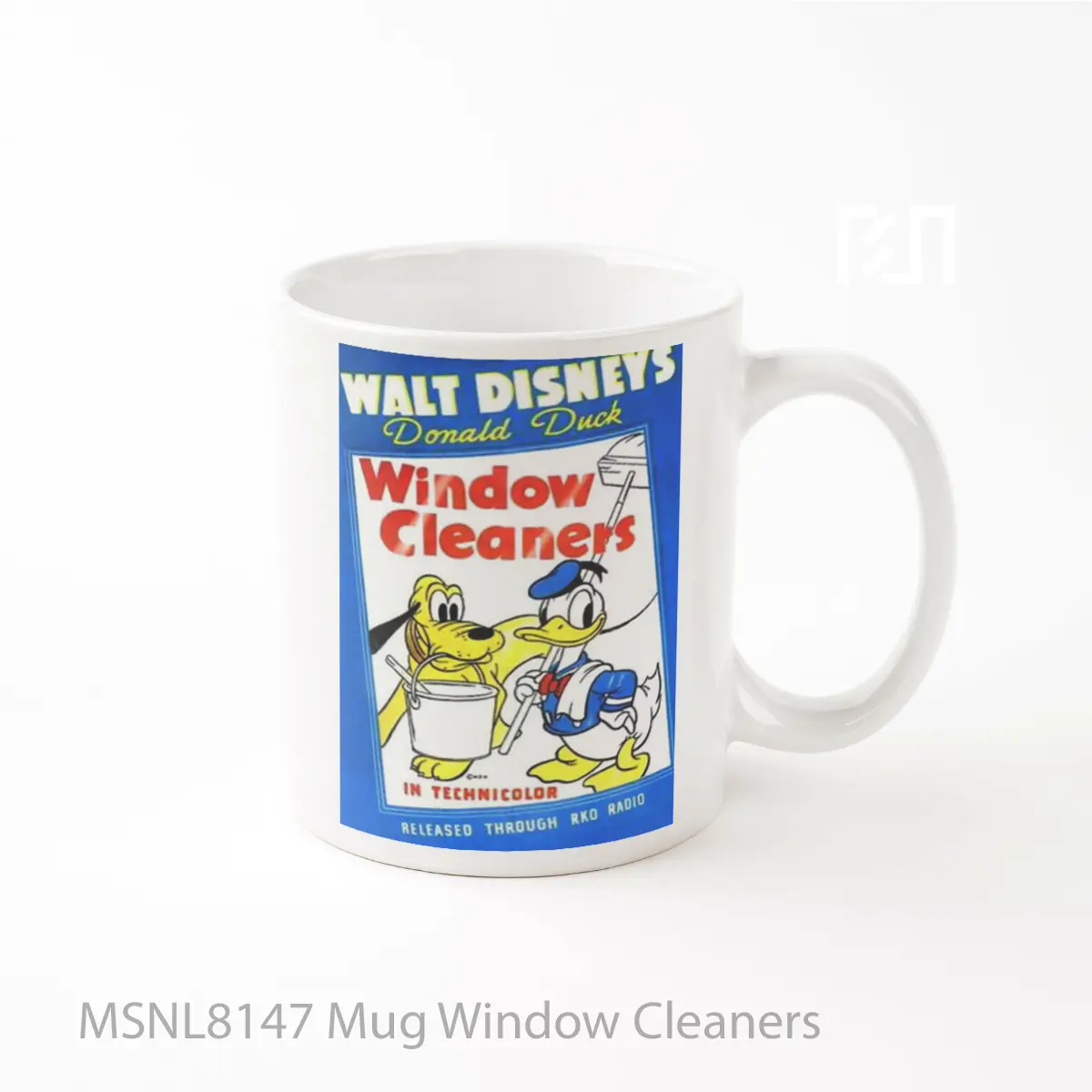 Mug Window Cleaners Gelas Keramik Tema Film MSNL8147