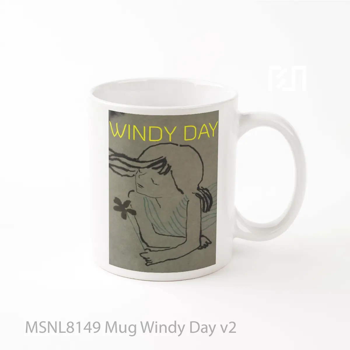 Mug Windy Day V2 Gelas Keramik Tema Film MSNL8149
