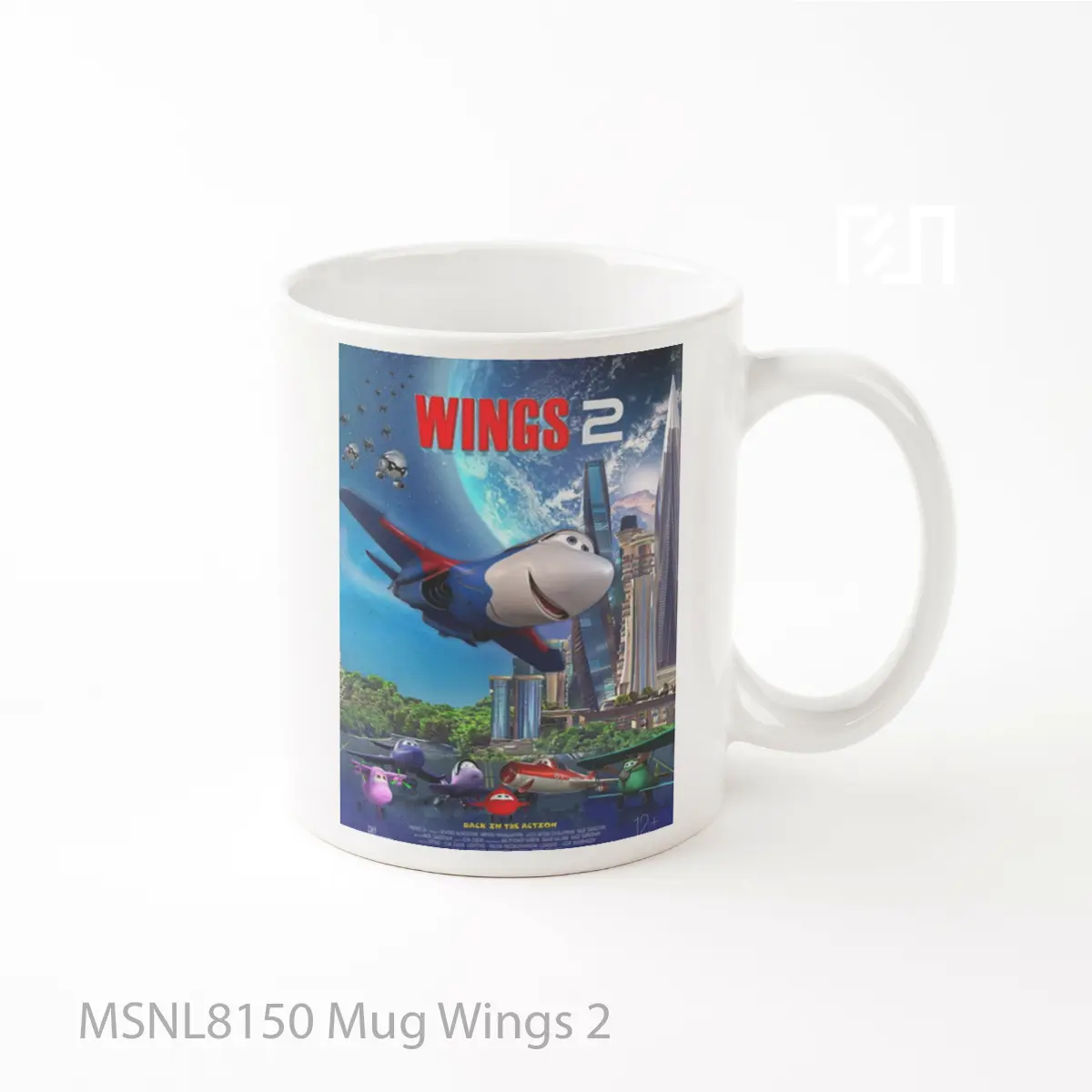Mug Wings 2 Gelas Keramik Tema Film MSNL8150