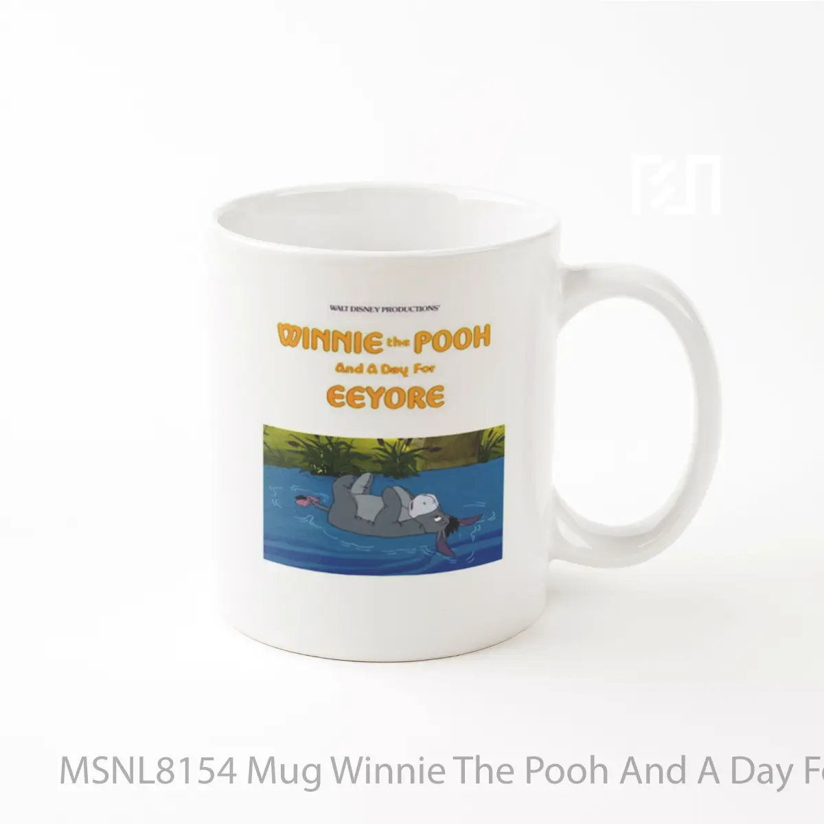 Mug Winnie The Pooh And A Day For Eeyore Gelas Keramik Tema Film MSNL8154