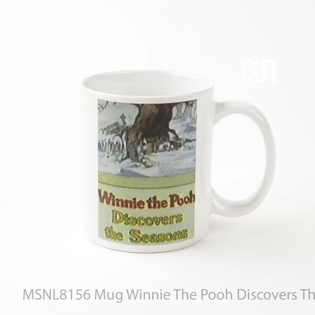 Mug Winnie The Pooh Discovers The Seasons Gelas Keramik Tema Film MSNL8156