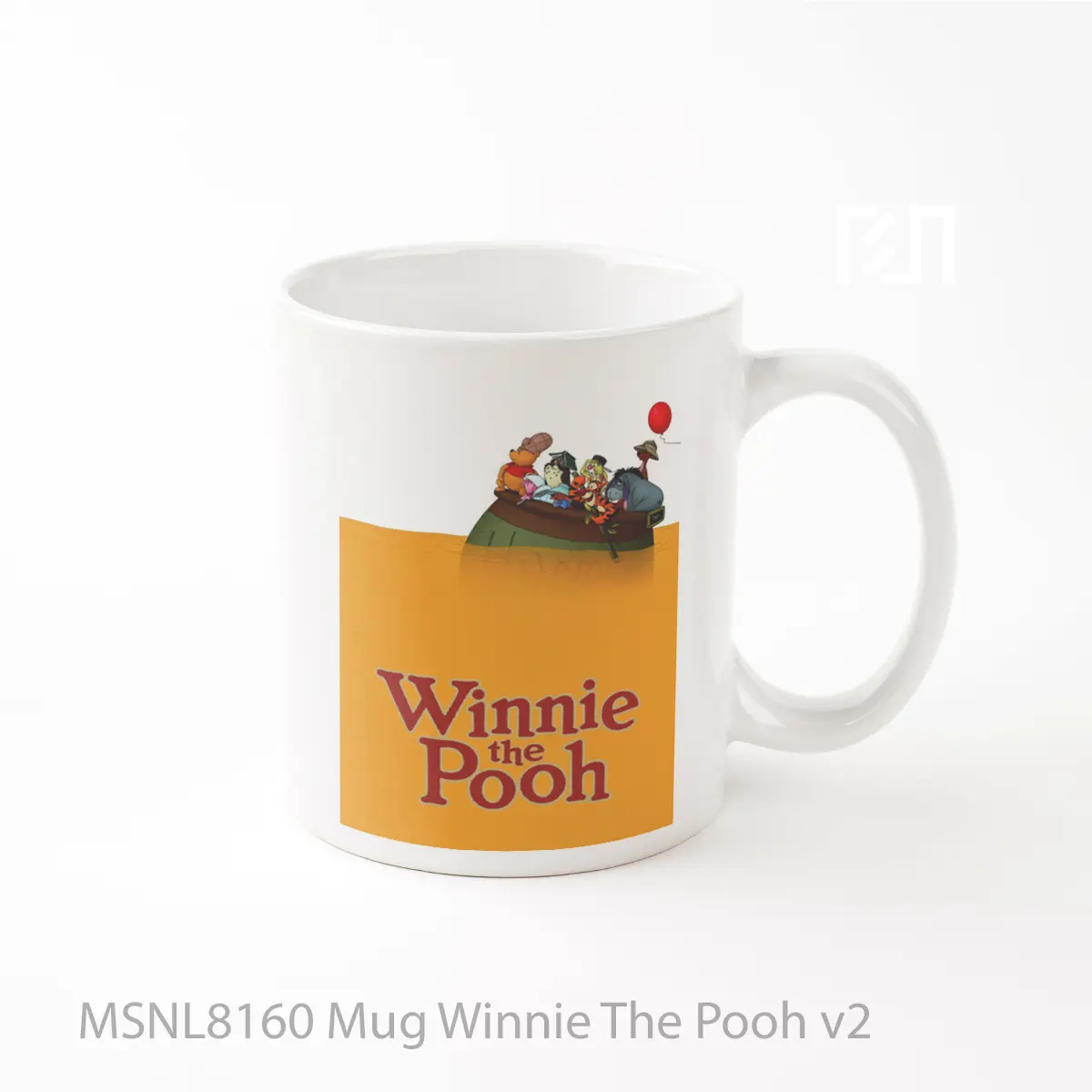 Mug Winnie The Pooh V2 Gelas Keramik Tema Film MSNL8160