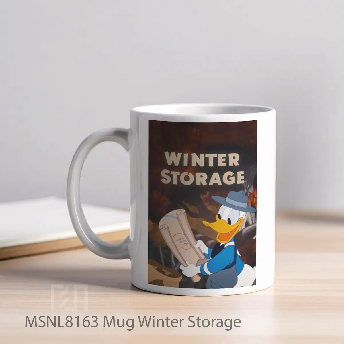 Mug Winter Storage Gelas Keramik Tema Film MSNL8163 - Tampak Kiri