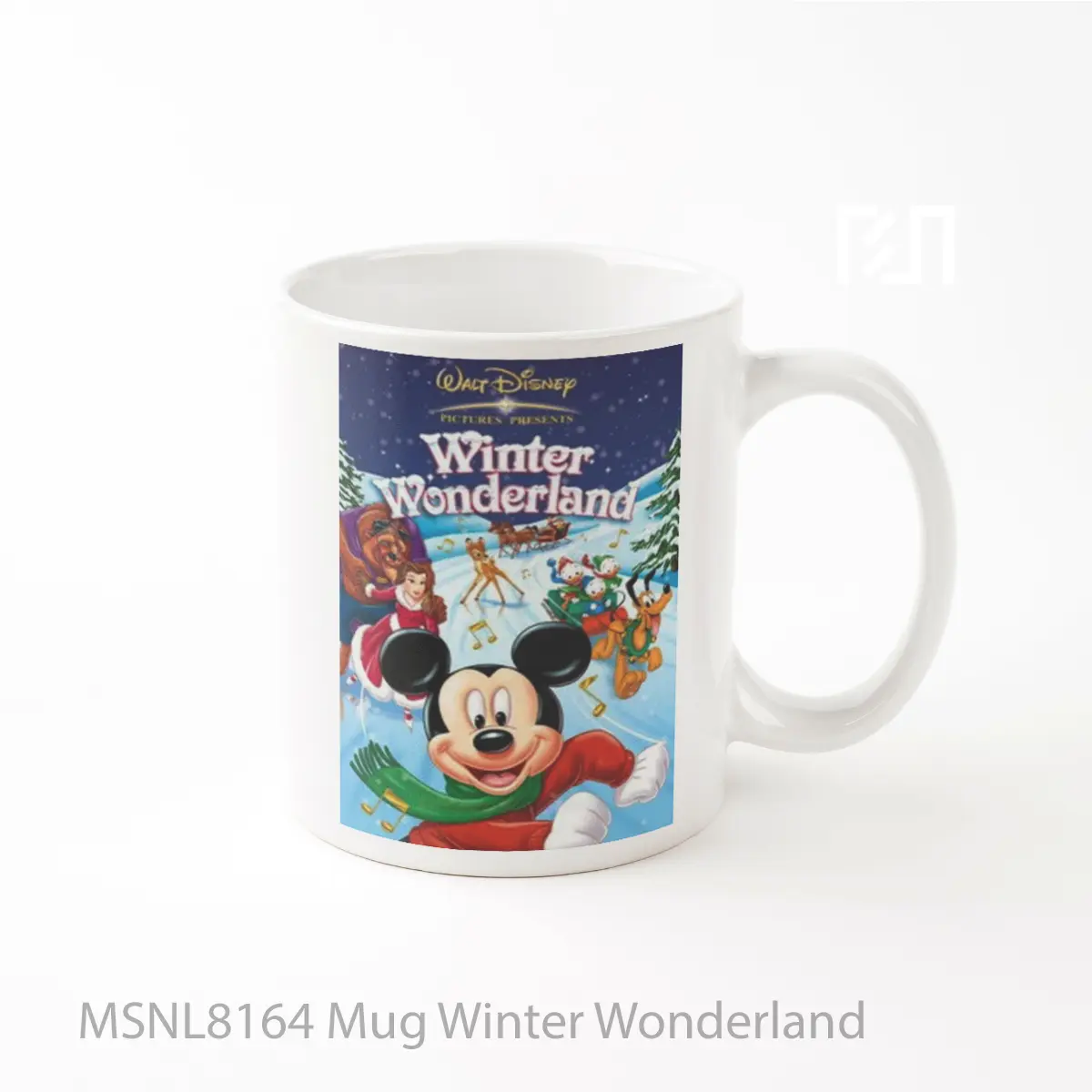 Mug Winter Wonderland Gelas Keramik Tema Film MSNL8164