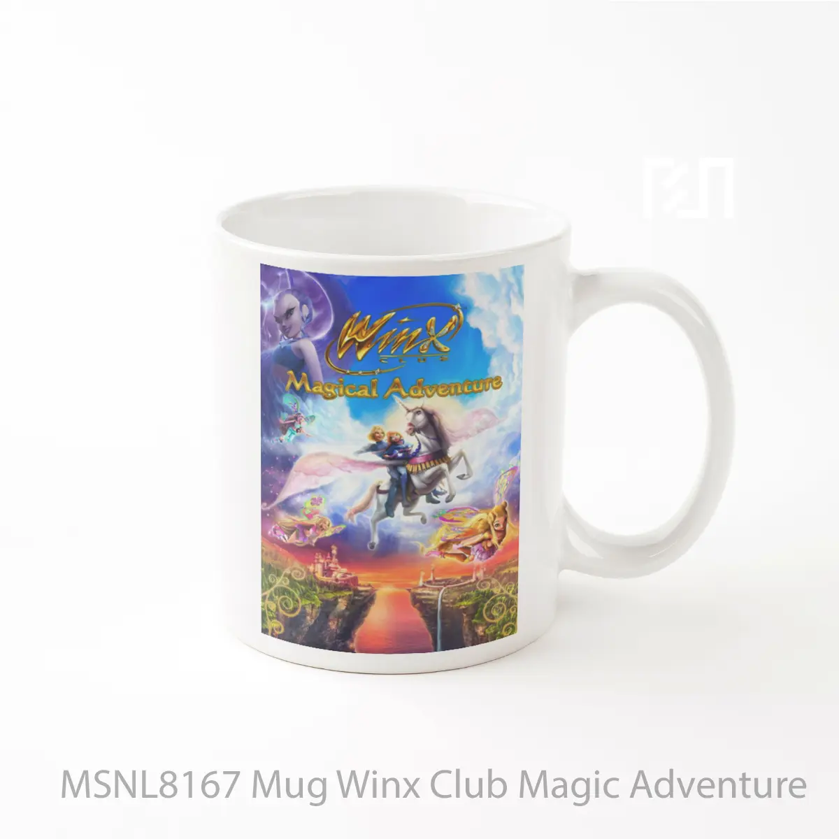 Mug Winx Club Magic Adventure Gelas Keramik Tema Film MSNL8167