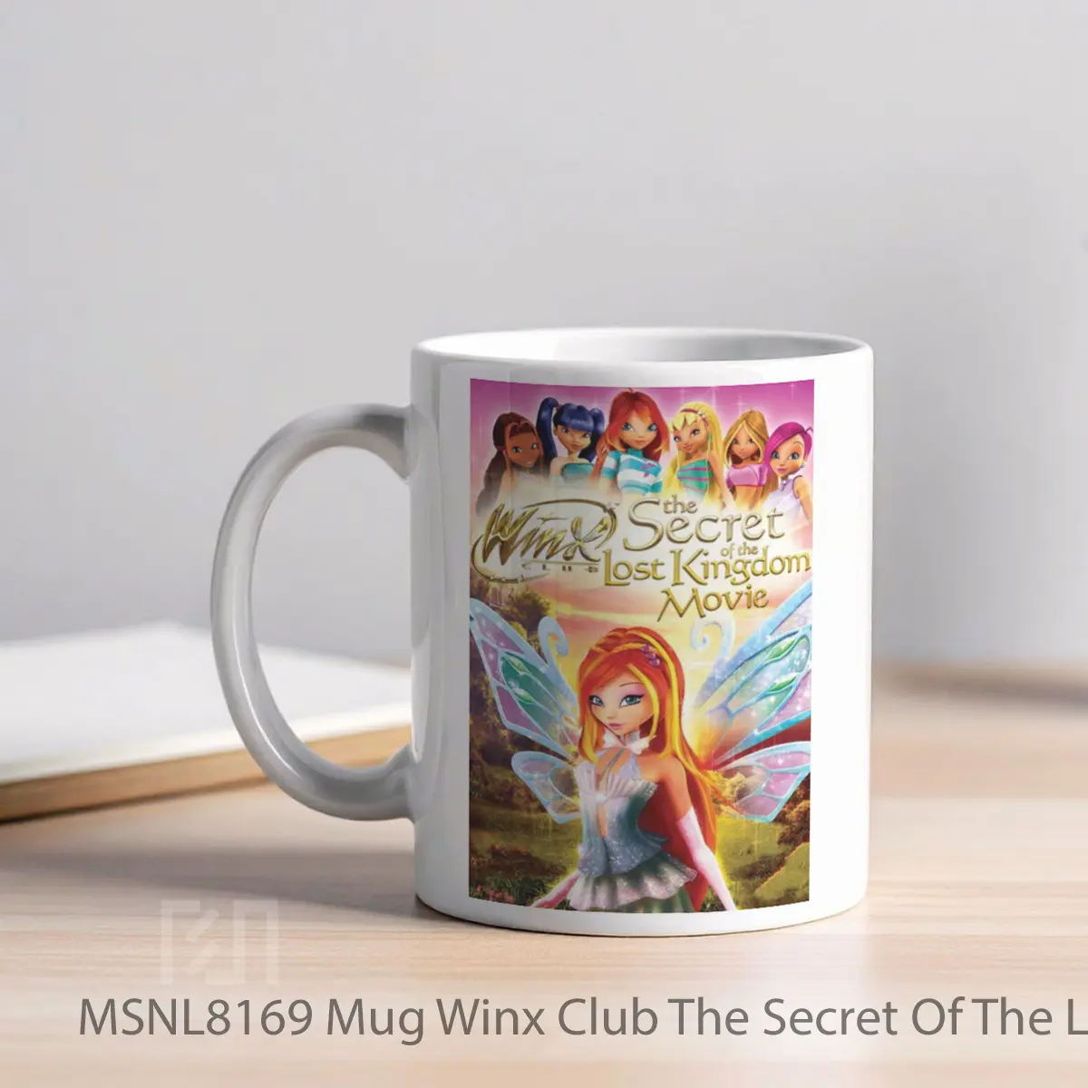 Mug Winx Club The Secret Of The Lost Kingdom Gelas Keramik Tema Film MSNL8169 - Tampak Kiri