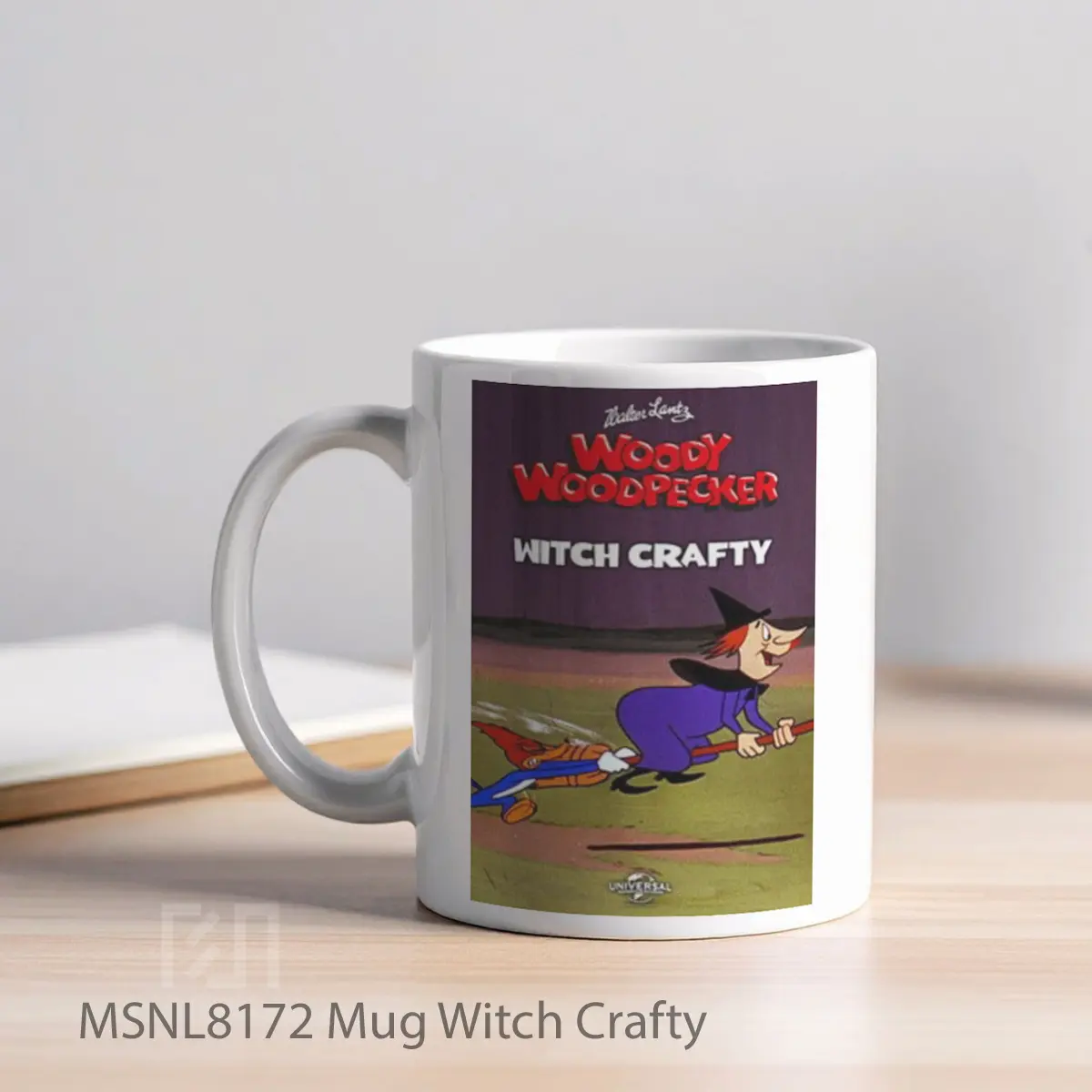 Mug Witch Crafty Gelas Keramik Tema Film MSNL8172 - Tampak Kiri