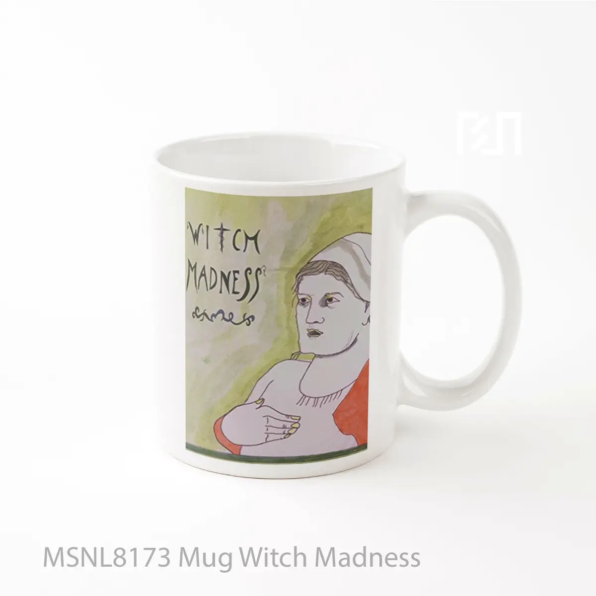 Mug Witch Madness Gelas Keramik Tema Film MSNL8173