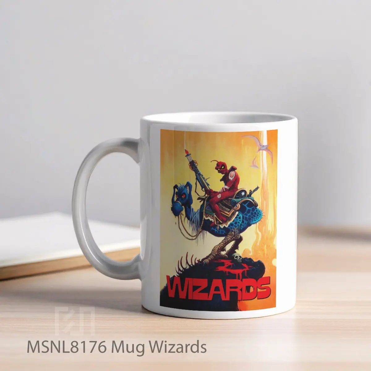 Mug Wizards Gelas Keramik Tema Film MSNL8176 - Tampak Kiri