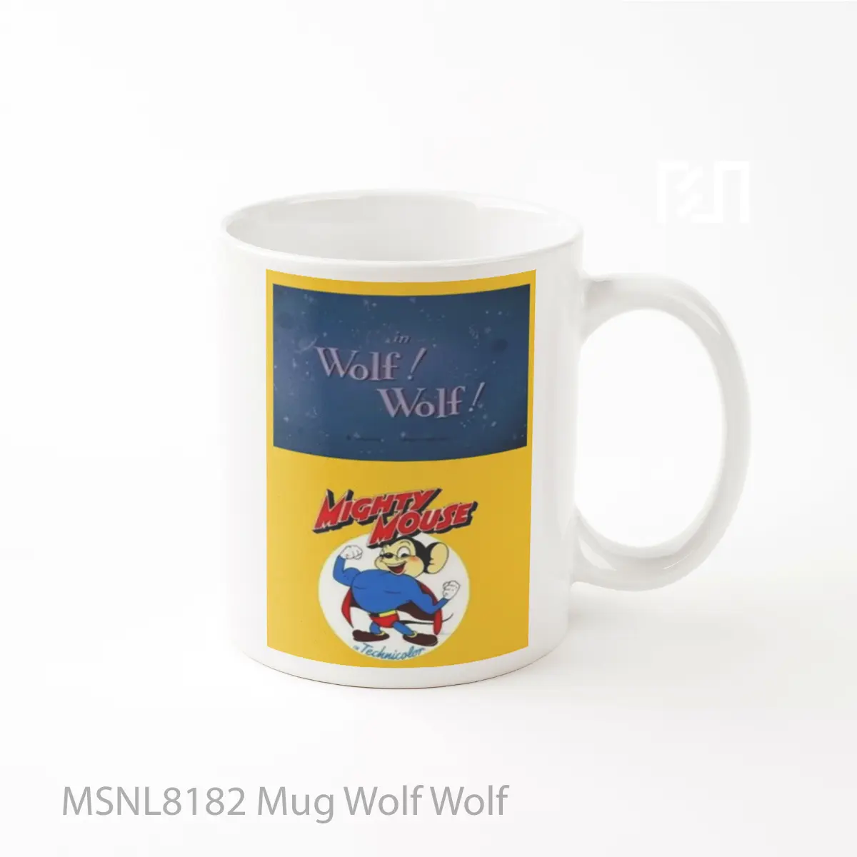 Mug Wolf Wolf Gelas Keramik Tema Film MSNL8182