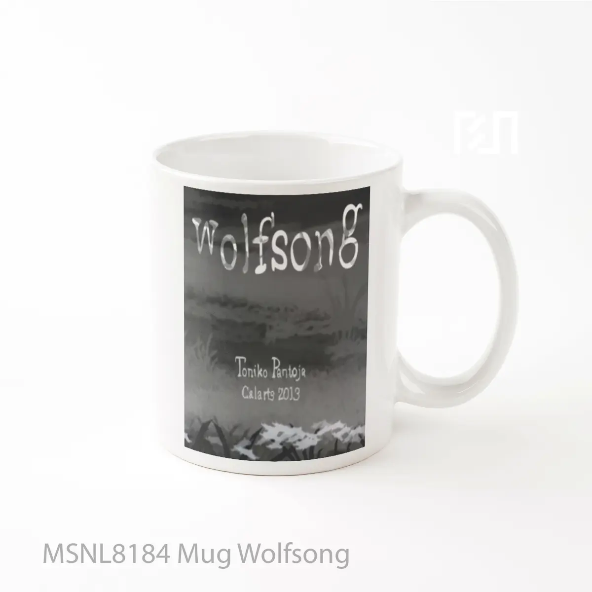 Mug Wolfsong Gelas Keramik Tema Film MSNL8184