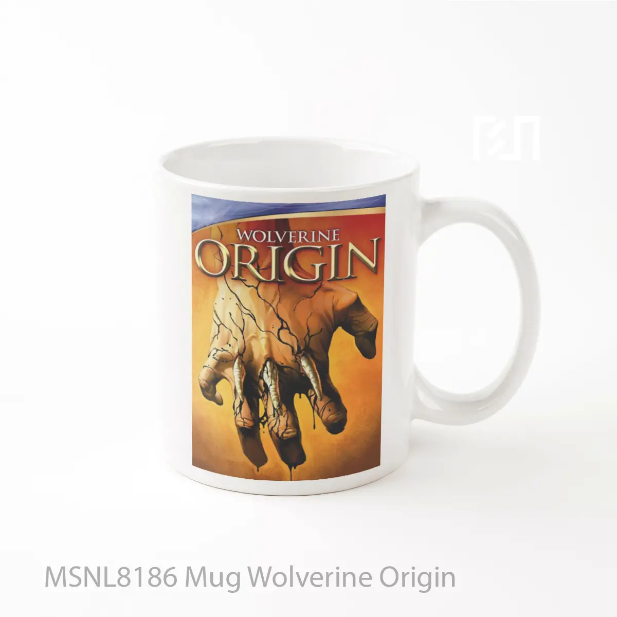 Mug Wolverine Origin Gelas Keramik Tema Film MSNL8186