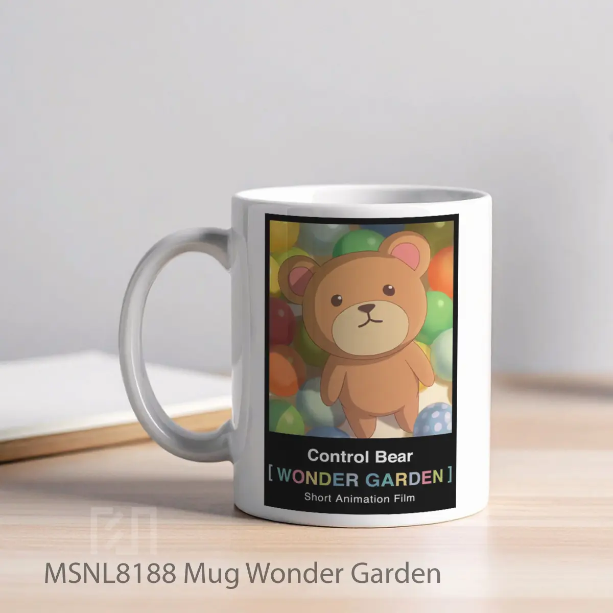 Mug Wonder Garden Gelas Keramik Tema Film MSNL8188 - Tampak Kiri
