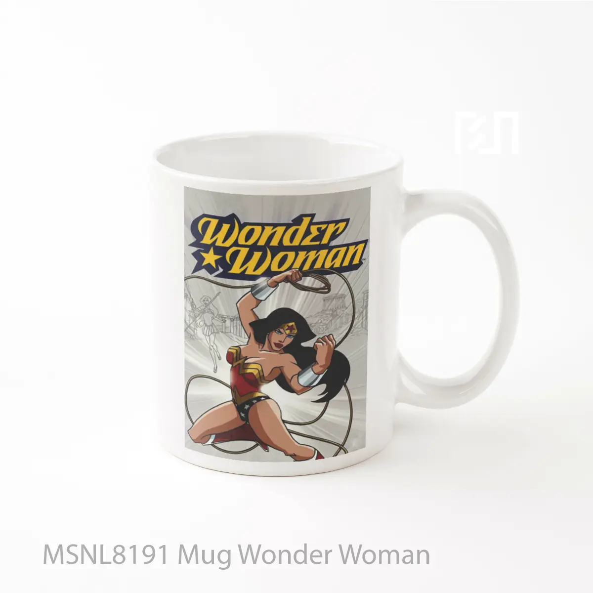 Mug Wonder Woman Gelas Keramik Tema Film MSNL8191
