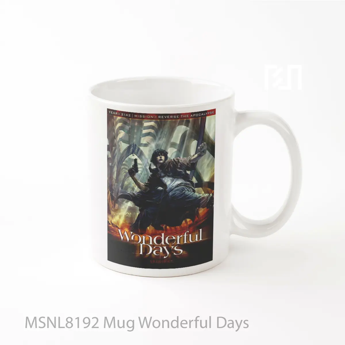 Mug Wonderful Days Gelas Keramik Tema Film MSNL8192