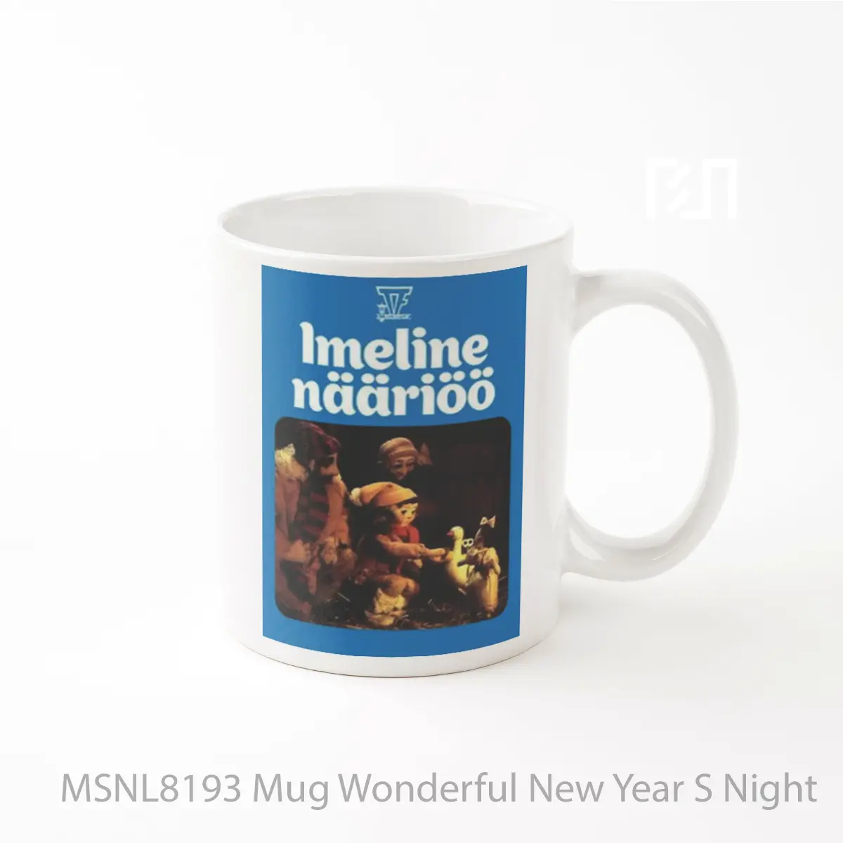 Mug Wonderful New Year S Night Gelas Keramik Tema Film MSNL8193