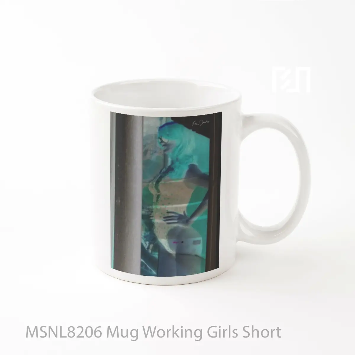 Mug Working Girls Short Gelas Keramik Tema Film MSNL8206