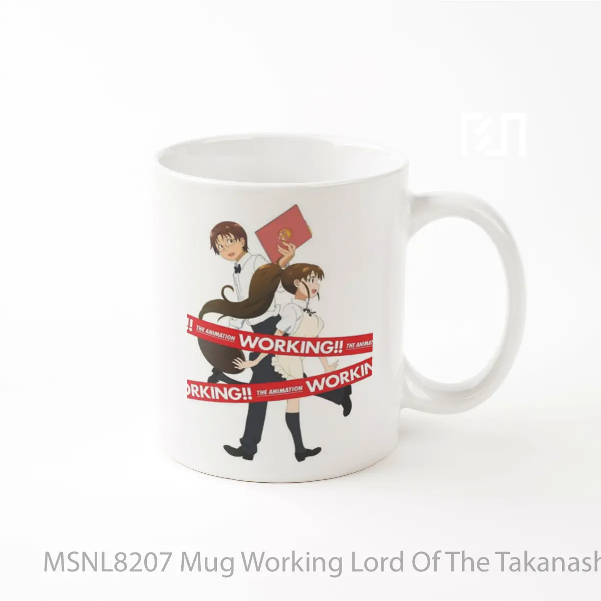 Mug Working Lord Of The Takanashi Gelas Keramik Tema Film MSNL8207