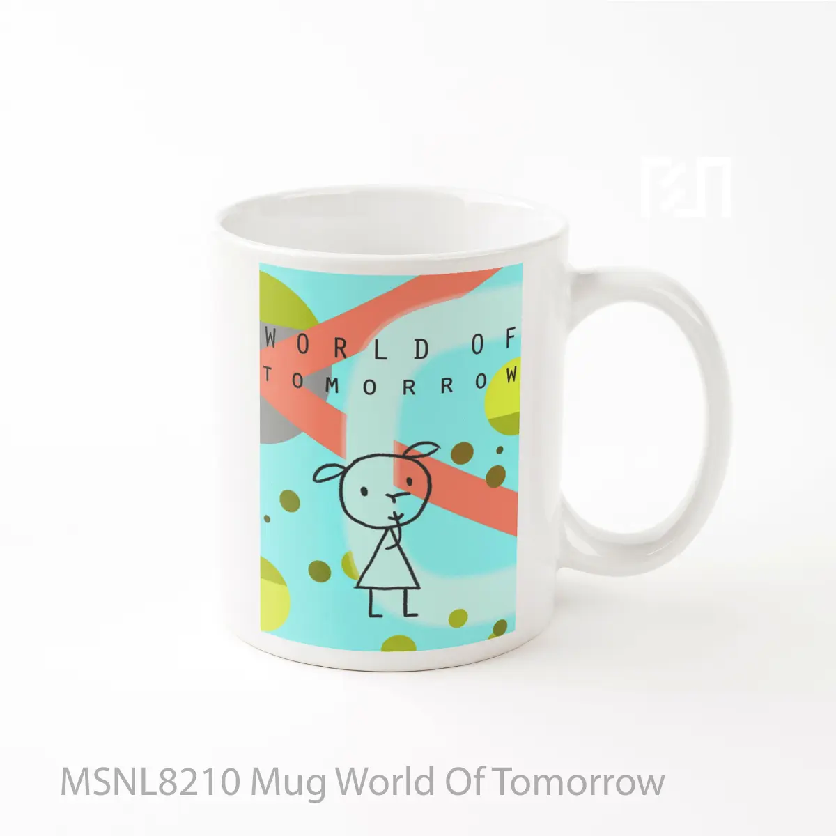 Mug World Of Tomorrow Gelas Keramik Tema Film MSNL8210