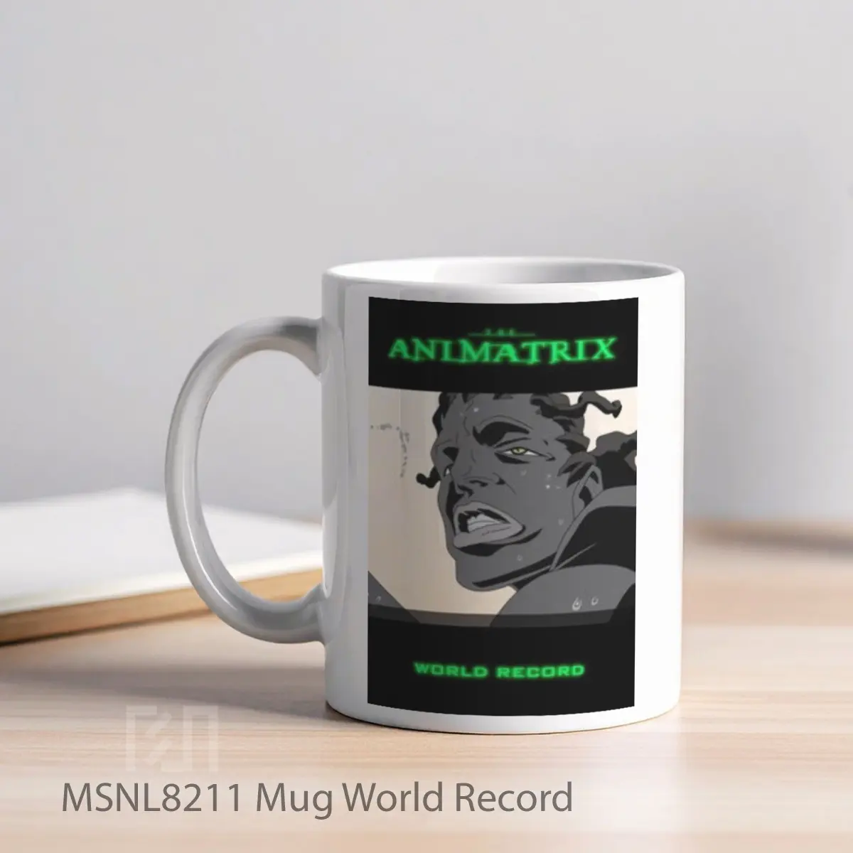 Mug World Record Gelas Keramik Tema Film MSNL8211 - Tampak Kiri