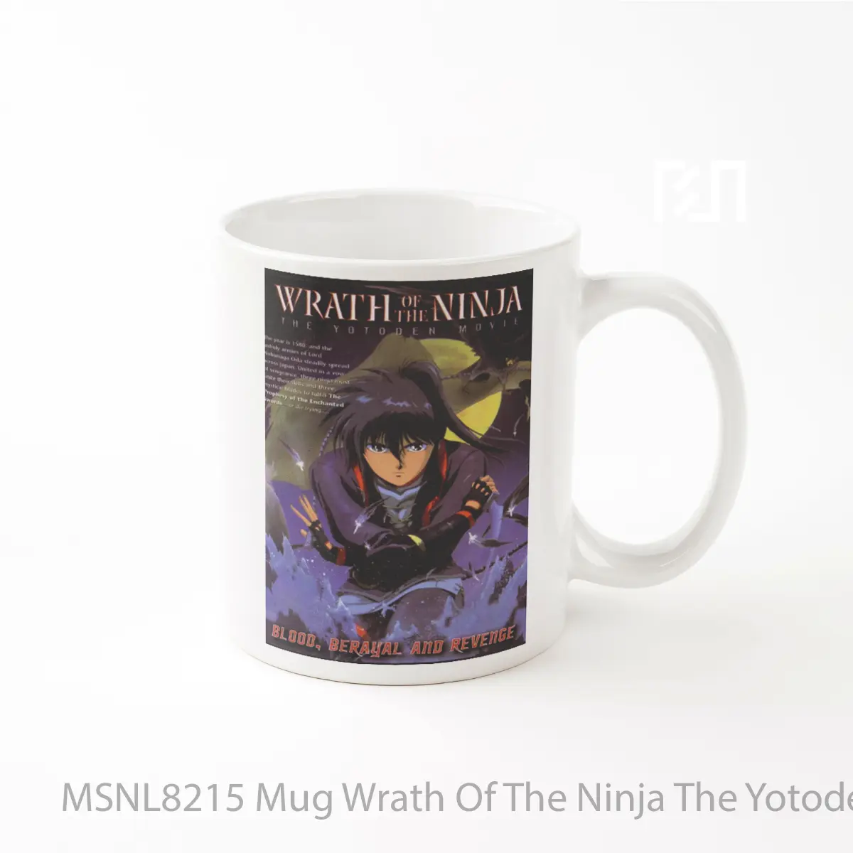 Mug Wrath Of The Ninja The Yotoden Movie Gelas Keramik Tema Film MSNL8215