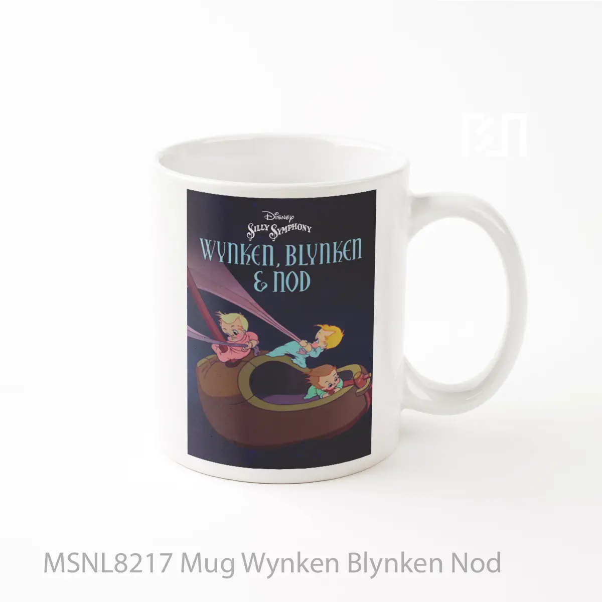 Mug Wynken Blynken Nod Gelas Keramik Tema Film MSNL8217
