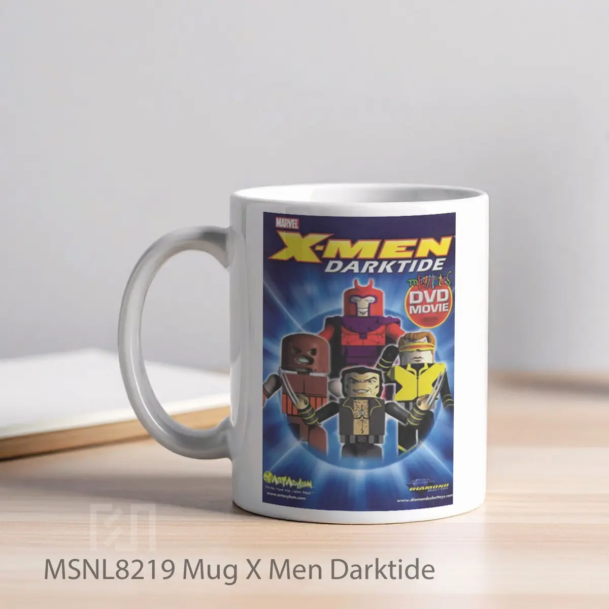 Mug X Men Darktide Gelas Keramik Tema Film MSNL8219 - Tampak Kiri