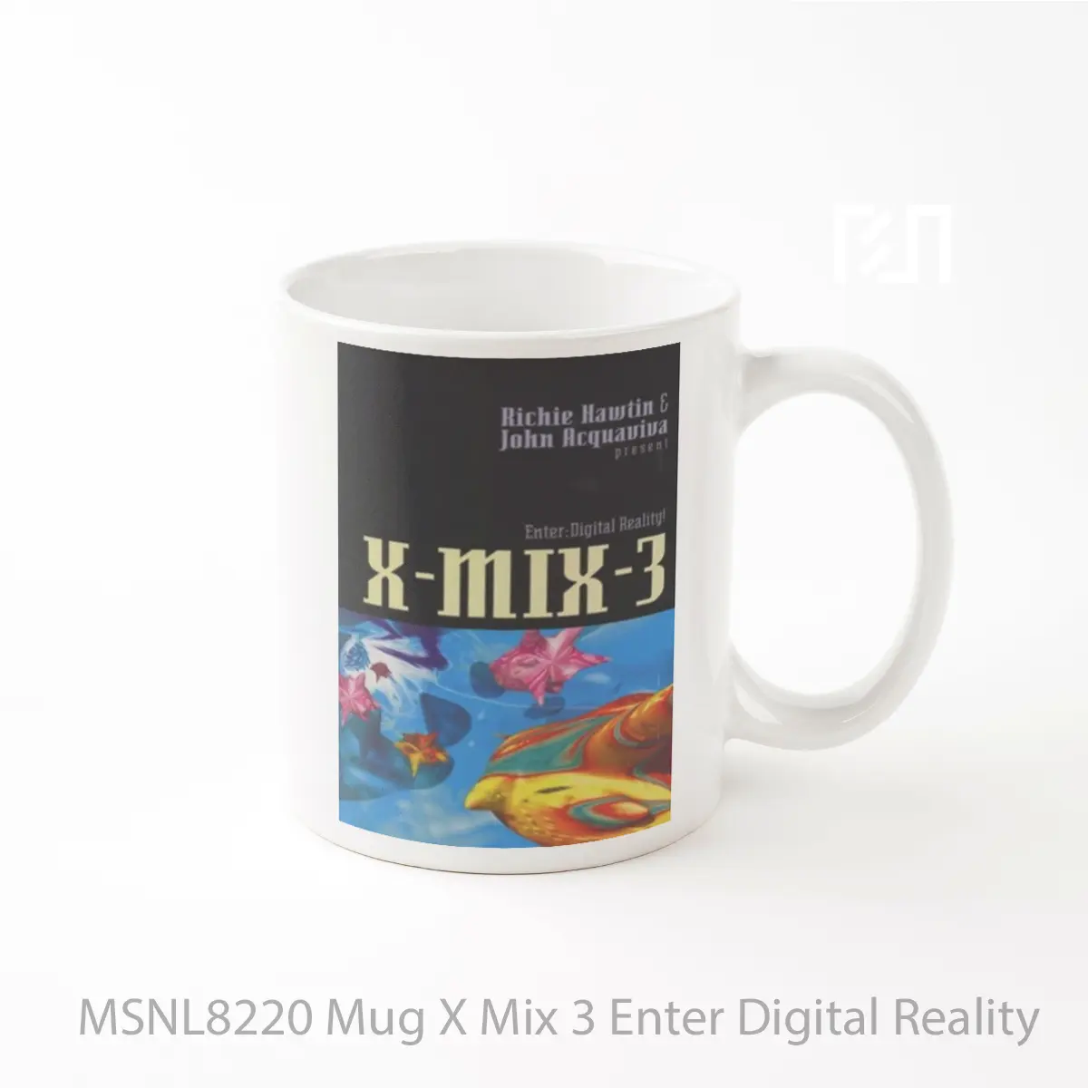 Mug X Mix 3 Enter Digital Reality Gelas Keramik Tema Film MSNL8220