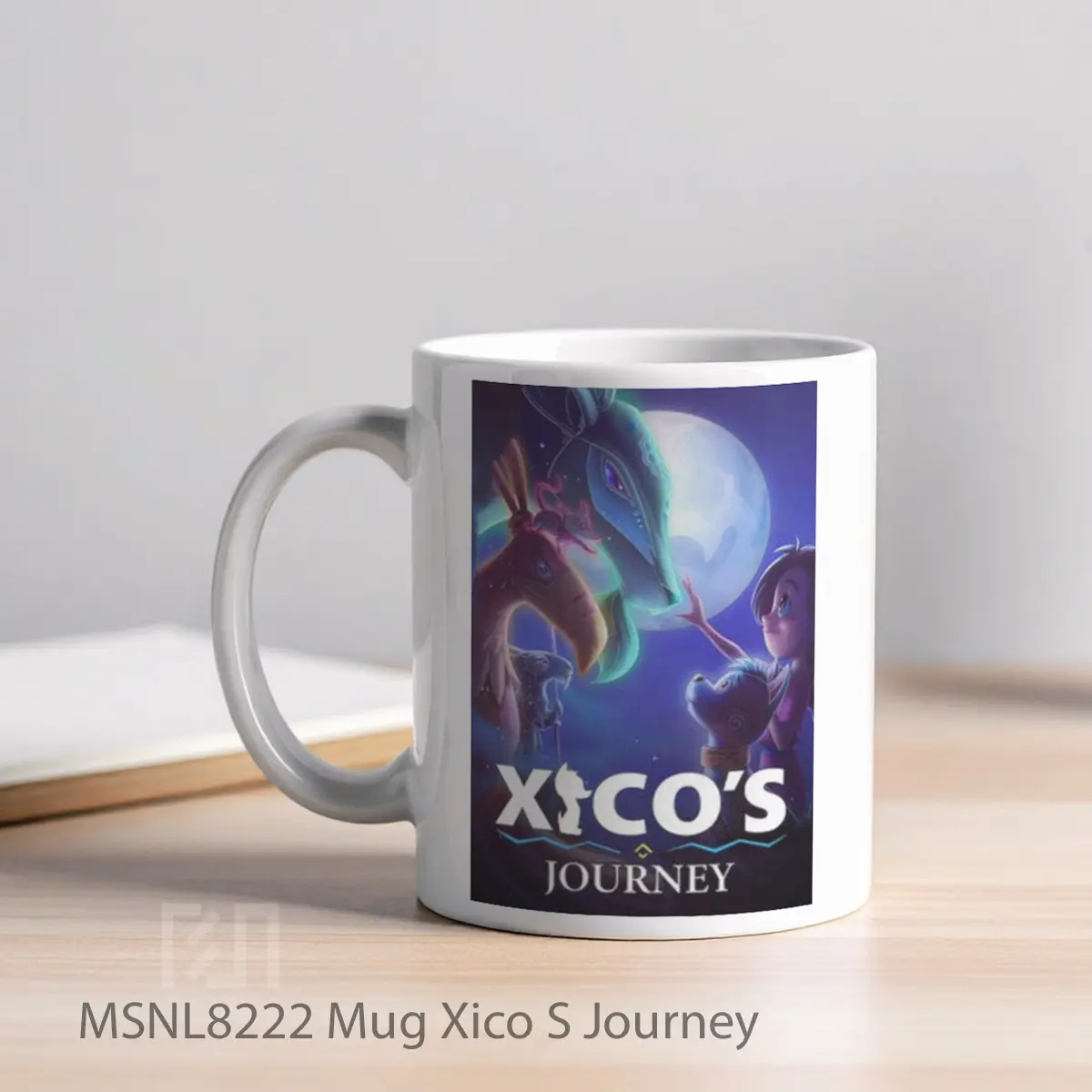 Mug Xico S Journey Gelas Keramik Tema Film MSNL8222 - Tampak Kiri