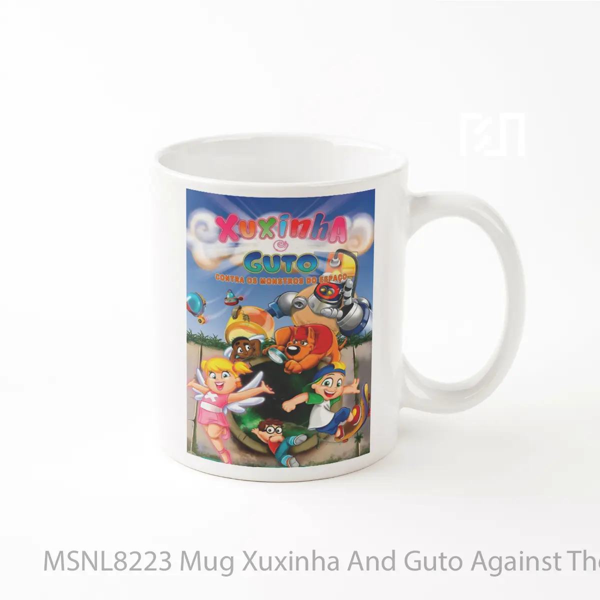 Mug Xuxinha And Guto Against The Space Monsters Gelas Keramik Tema Film MSNL8223