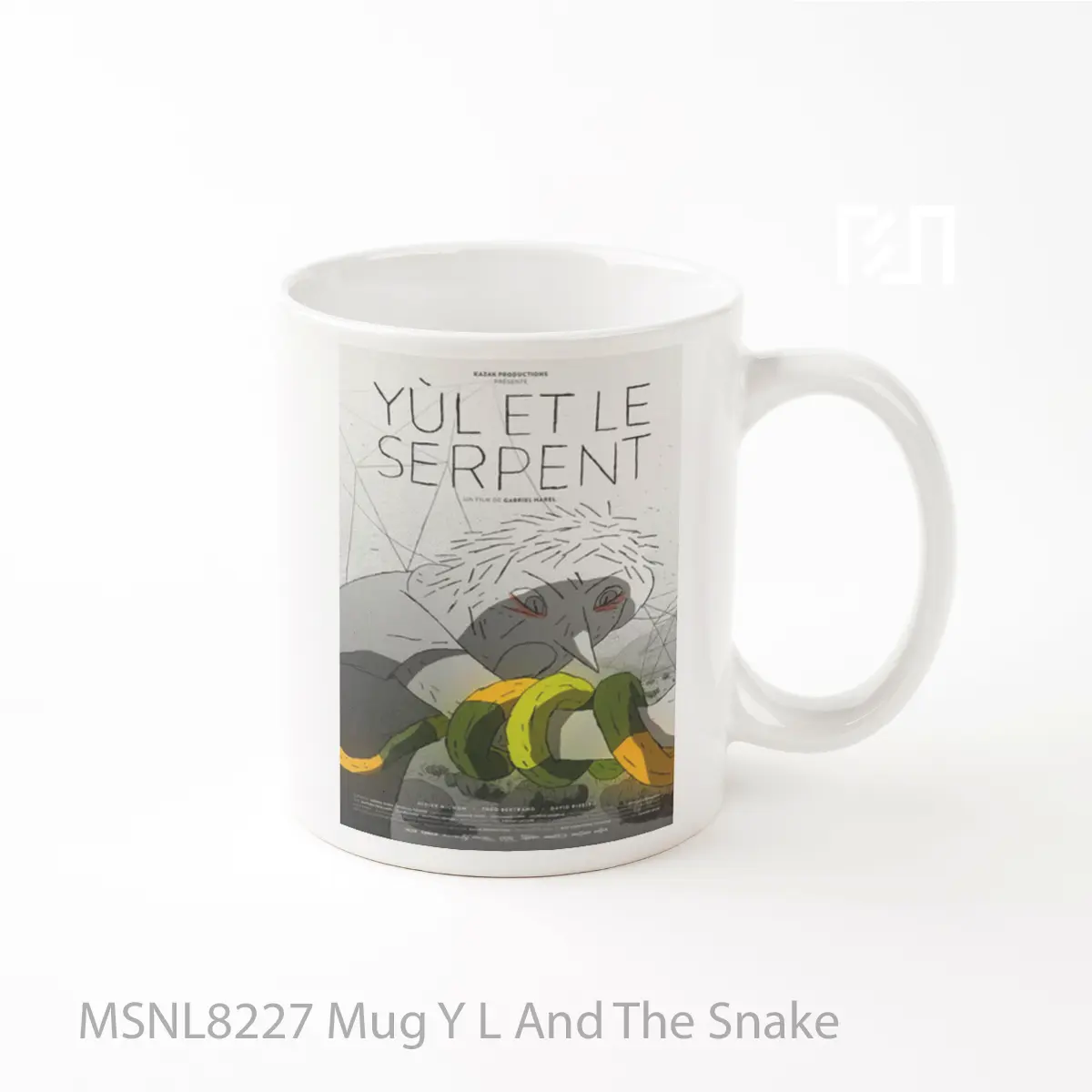 Mug Y L And The Snake Gelas Keramik Tema Film MSNL8227