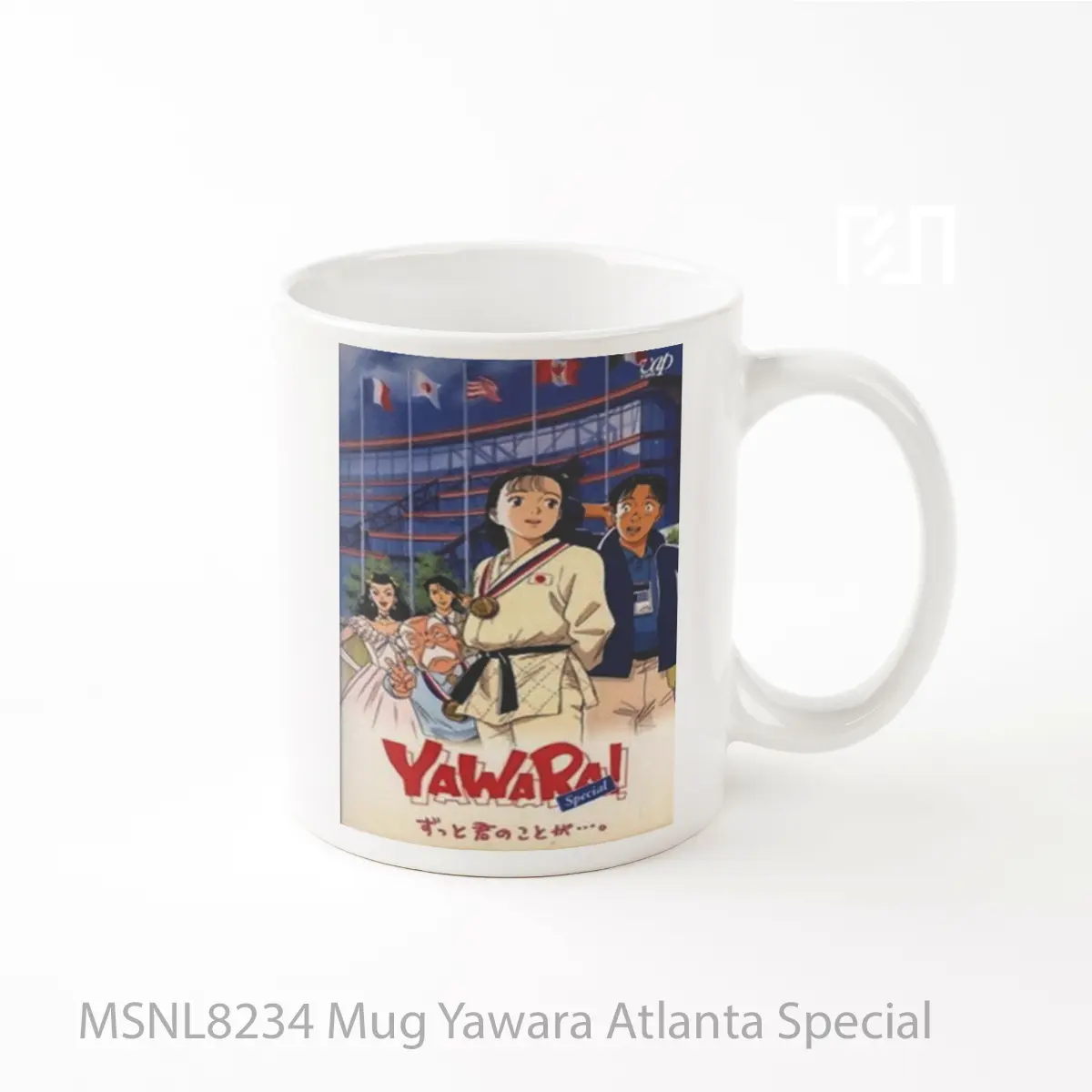 Mug Yawara Atlanta Special Gelas Keramik Tema Film MSNL8234