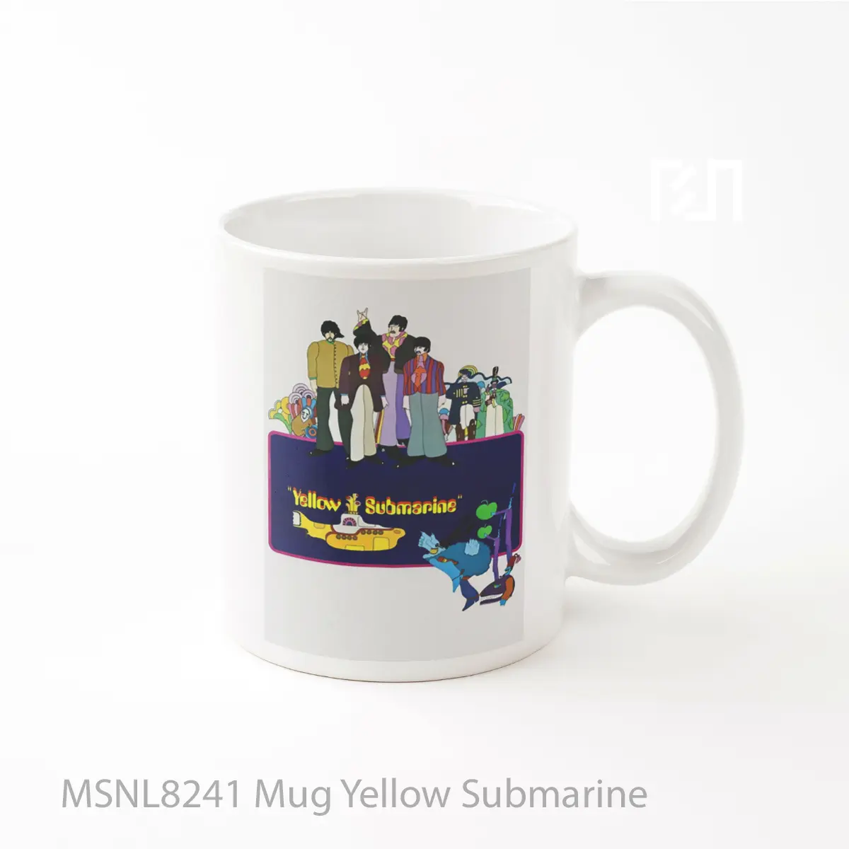 Mug Yellow Submarine Gelas Keramik Tema Film MSNL8241